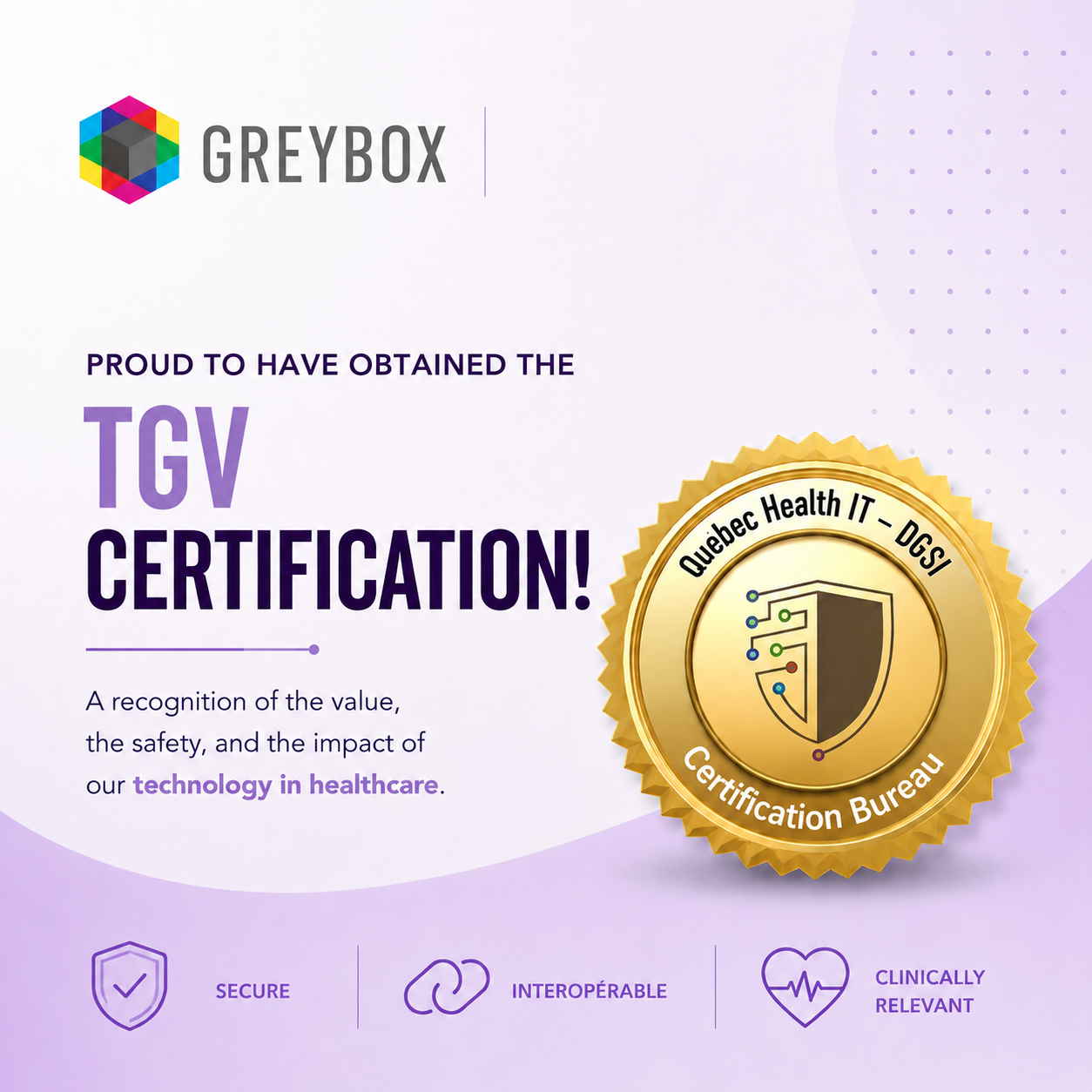 Certification TGV!